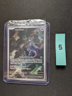 Mewtwo SVP 052 Pokemon TCG Black Star Promo Scarlet & Violet 151 Promo *SEALED* - Image 2