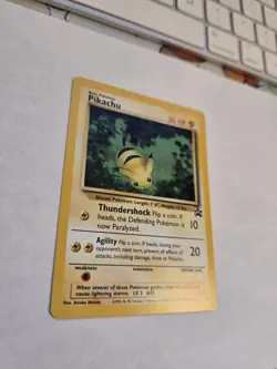 Pokemon TCG Black Star Promo Pikachu Card 27/53 WOTC 2000 LP/NM - Image 2