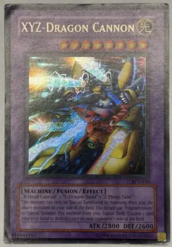 XYZ-Dragon Cannon - BPT-010 - Secret Rare - Unlimited - MP Yugioh - Image 1