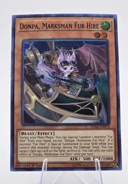 Donpa, Marksman Fur Hire - DASA-EN014 - Super Rare - LP - Yu-Gi-Oh - Image 1