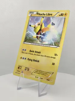 Pokemon TCG ⚡ Pikachu Libre - 30/30 - Holo Promo - XY Trainer Kit - Light Play - Image 3