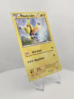 Pokemon TCG ⚡ Pikachu Libre - 30/30 - Holo Promo - XY Trainer Kit - Light Play - Image 4