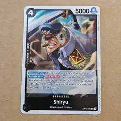 One Piece Shiryu (OP10-086/162) OP10 Royal Blood NM FOIL TCG CCG - Image 1