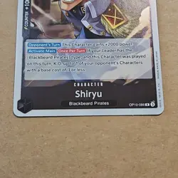 One Piece Shiryu (OP10-086/162) OP10 Royal Blood NM FOIL TCG CCG - Image 5