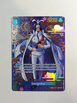 🧭One Piece Is Real OP14 SP Sengoku OP07-046 English Alt Art Lets Go🏴‍☠ - Image 1