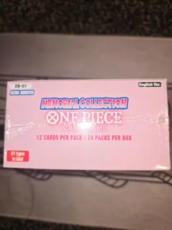 One Piece TCG EB-01 Memorial Collection Booster Box SEALED ENGLISH NEW - Image 5
