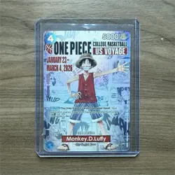 Bandai One Piece CCG Monkey D. Luffy US Voyage Promo P-055 5000 Power 2026 - Image 1
