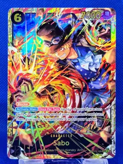 Sabo OP13-120 SEC | NM/M | Carrying on His Will | One Piece TCG | English - Image 1