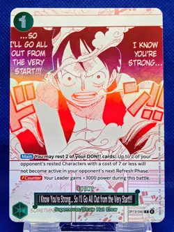 Monkey.D.Luffy (Parallel) OP13-040 R | Promo Treasure Campaign | One Piece TCG - Image 1