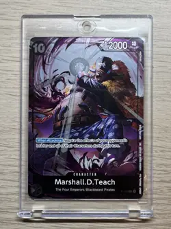 Marshall.D.Teach (Event Pack Vol. 8) P-100 One Piece Promotion Cards Foil NM- - Image 1