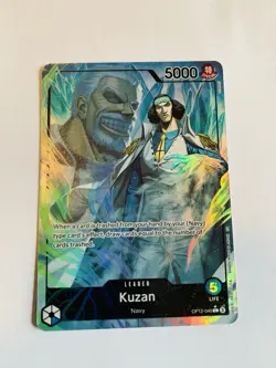 One Piece Kuzan OP12-040 Leader Alt Art Legacy Of The Master English - Image 1