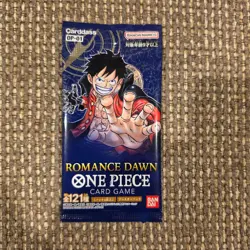 One Piece Card Game Booster Pack OP01 Romance Dawn Japanese - 1 Sealed JP pack - Image 1