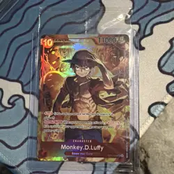 Monkey.D.Luffy (Treasure Booster Set) ST10-006 One Piece Promo Card Foil SEALED - Image 1