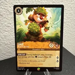 Disney Lorcana Wilds Unknown Dale - Ready for His Shot 22/204 Legendary - Image 2