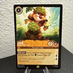 Disney Lorcana Wilds Unknown Dale - Ready for His Shot 22/204 Legendary - Image 5