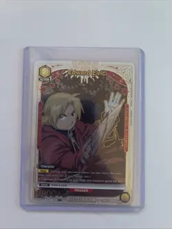 Union Arena Edward Elric R* UE09BT/FMA-1-011 Rare Alt Art - NM Foil - Image 1