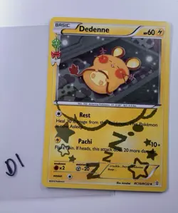 Dedenne RC10/32 Generations: RC Holo (D1) - Pokemon TCG English LP - Image 1