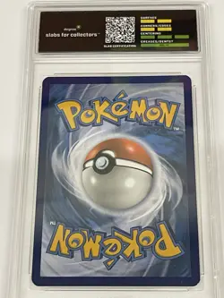 2018 POKEMON SM BLACK STAR PROMO EVOLUTION CELEBRATION TIN LEAFEON GX GRADE 8 - Image 2