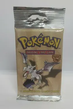 AUTHENTIC Pokemon Fossil Set Booster Pack - SEALED - Pick Your Artwork - Image 1
