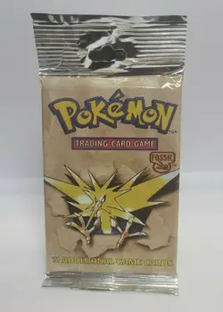 AUTHENTIC Pokemon Fossil Set Booster Pack - SEALED - Pick Your Artwork - Image 3