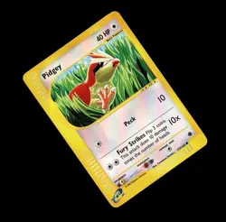 2002 Pokemon Expedition PIDGEY REVERSE HOLO 123/165! LP PLAY - Image 1