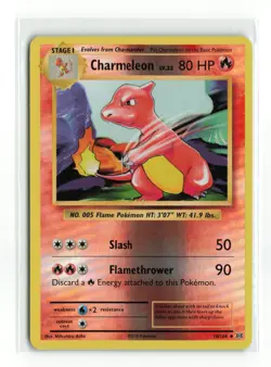 CHARMELEON 10/108 XY EVOLUTIONS REVERSE HOLO POKEMON TCG LP - Image 1