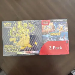 Pokemon Surging Sparks Elite Trainer Box ETB with Booster Bundle New and Sealed - Image 1