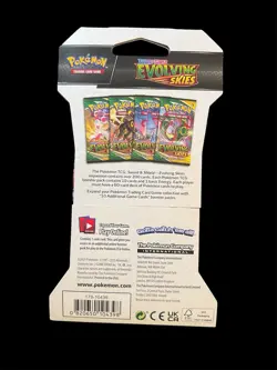 POKEMON EVOLVING SKIES SLEEVED BOOSTER PACK - UMBREON ART - - Image 2