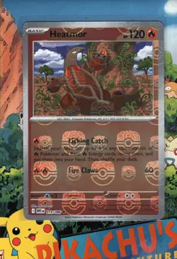 Pokemon TCG Heatmor - (Master Ball Pattern) 019/086 White Flare NM/M - Image 1
