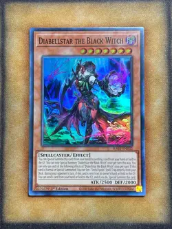 Yugioh Diabellstar the Black Witch RA03-EN032 Super Rare 1st Ed NM - Image 1