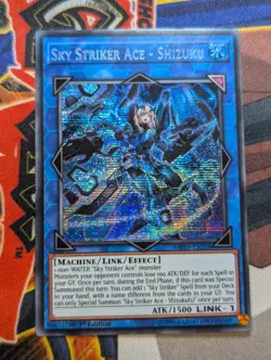 Yugioh! Sky Striker Ace - Shizuku - MP19-EN258 - Prismatic Secret Rare - 1st NM - Image 1