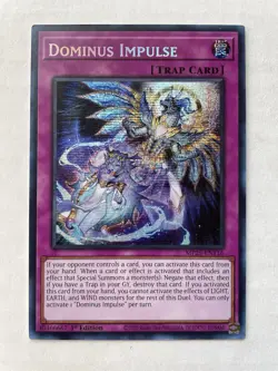 Yu-Gi-Oh! Dominus Impulse PRISMATIC SECRET RARE MP25-EN116 - Image 1