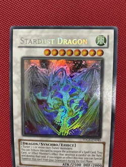 Yu-Gi-Oh! TCG Stardust Dragon TDGS-EN040 Ghost Rare Unlimited - Image 2