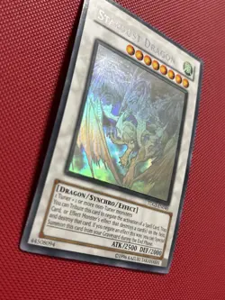 Yu-Gi-Oh! TCG Stardust Dragon TDGS-EN040 Ghost Rare Unlimited - Image 4
