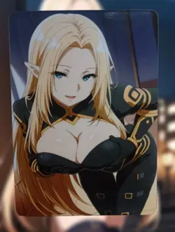 Alpha The Eminence in Shadow Anime Waifu Sexy Goddess Doujin Lewd Hentai Card - Image 1