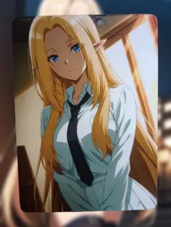 Alpha The Eminence in Shadow Anime Waifu Sexy Goddess Doujin Lewd Hentai Card - Image 1