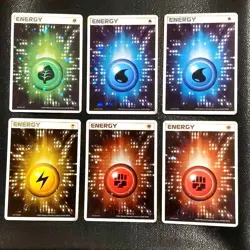 Pokemon Cards ADV Darkrai Holo Rare Energy 6-Card Lot - Image 1