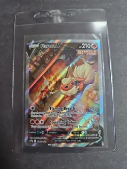 Flareon V SWSH179 SWSH: Sword & Shield Promo Cards Holo - Image 1