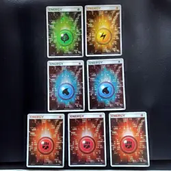 Pokemon Cards ADV Darkrai Holo Rare Energy 7-Card Lot - Image 1