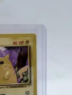 Pikachu 58/102, LP E3 Stamped Promo, 1999 Base Set, Yellow Cheeks, Pokemon Card - Image 4
