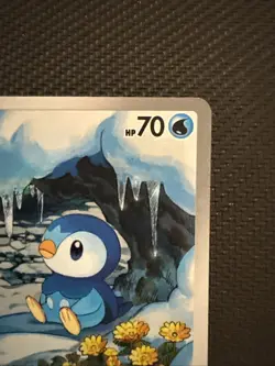 Pokemon TCG Piplup 098/094 – Phantasmal Flames – Illustration Rare Pokemon Card - Image 3