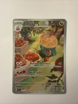 Appletun 211/191 Illustration Rare 2024 Pokemon Surging Sparks Full Art Card NM+ - Image 1