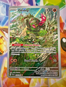 Okidogi 074/064 Shrouded Fable Illustration Rare Pokemon Card NM - Image 1