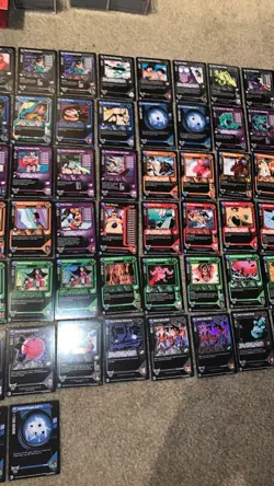 Dragon Ball GT CCG Score Shadow Dragon lot of 258 cards 30+ foils No duplicates - Image 4