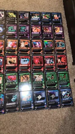 Dragon Ball GT CCG Score Shadow Dragon lot of 258 cards 30+ foils No duplicates - Image 5
