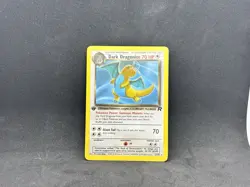 Pokemon Dark Dragonite TCG 1st Edition Non-Holo Card 22/82 - Image 1