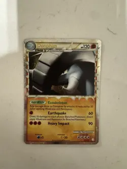 Pokemon TCG Donphan Prime HeartGold SoulSilver Ultra Rare Holo Card 107/123 - Image 1