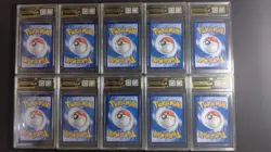 Lot 10x OCD 9.5 GEM MINT Pokemon Cards Snorlax Dragonite Mew Blastoise MD28 - Image 2