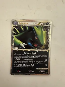 Pokemon TCG Tyranitar Prime Unleashed Holo Card 88/95 Rare - Image 1