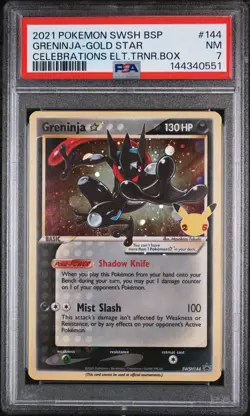 Greninja Star SWSH144 SWSH: Sword & Shield Promo Cards Holo - Image 1